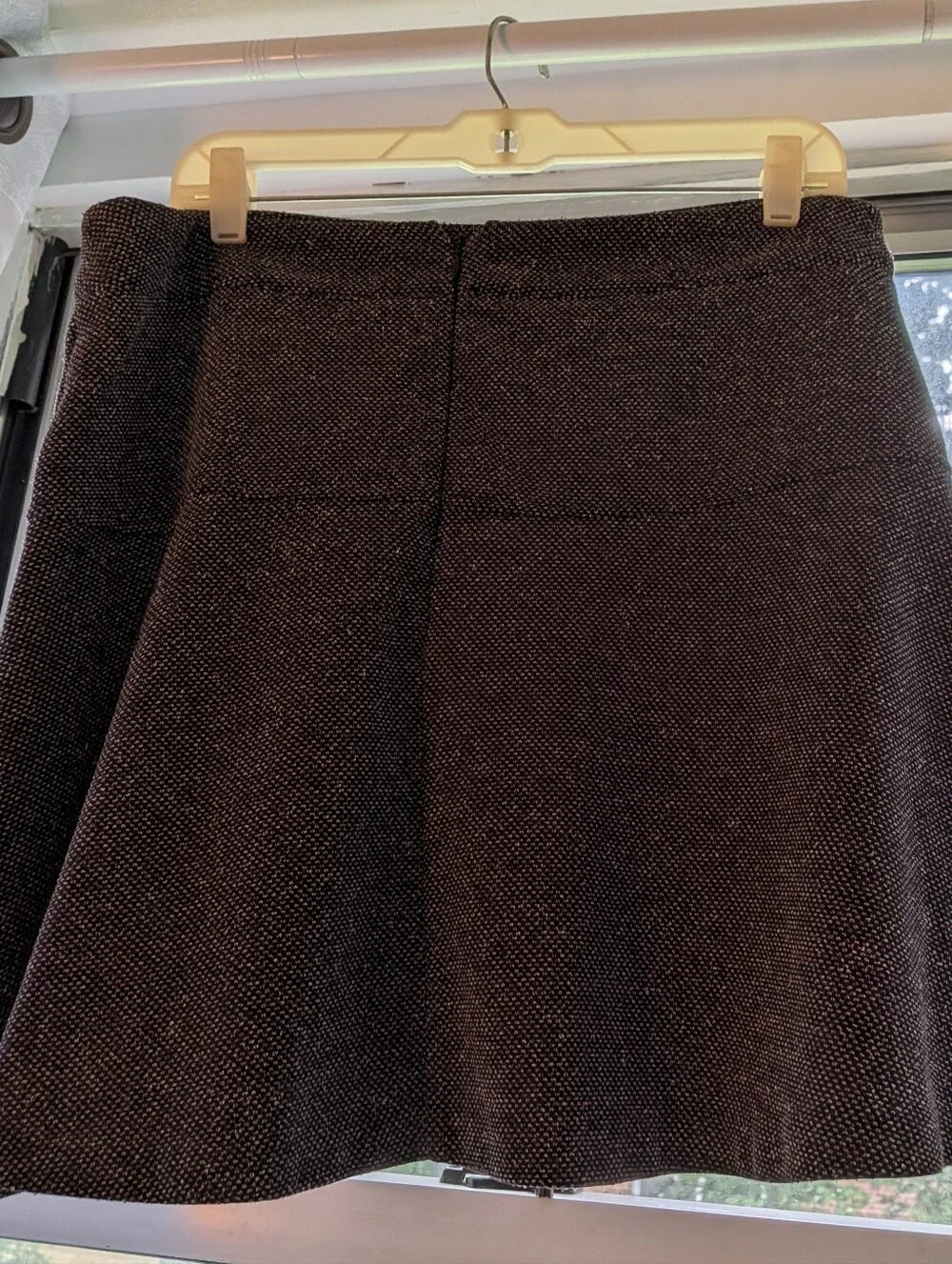 New York & Company Grey Knit Skirt